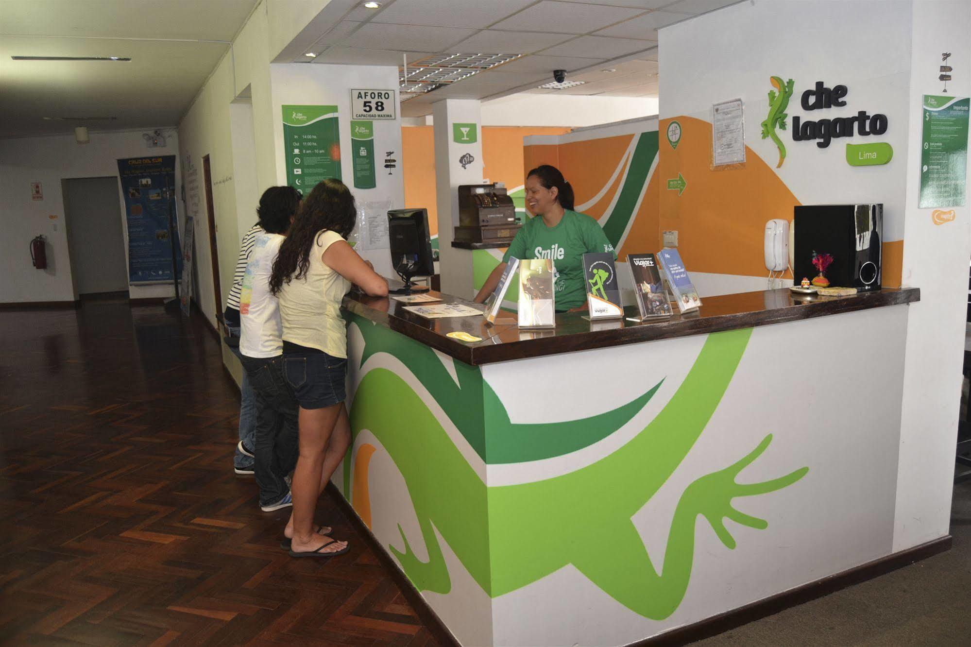 Che Lagarto Hostel Lima Exteriör bild